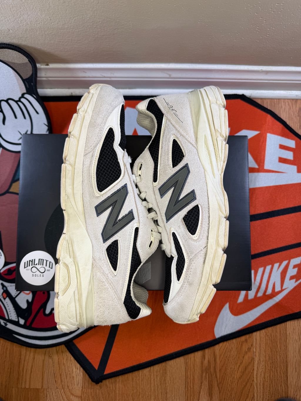 Another side view of shoes