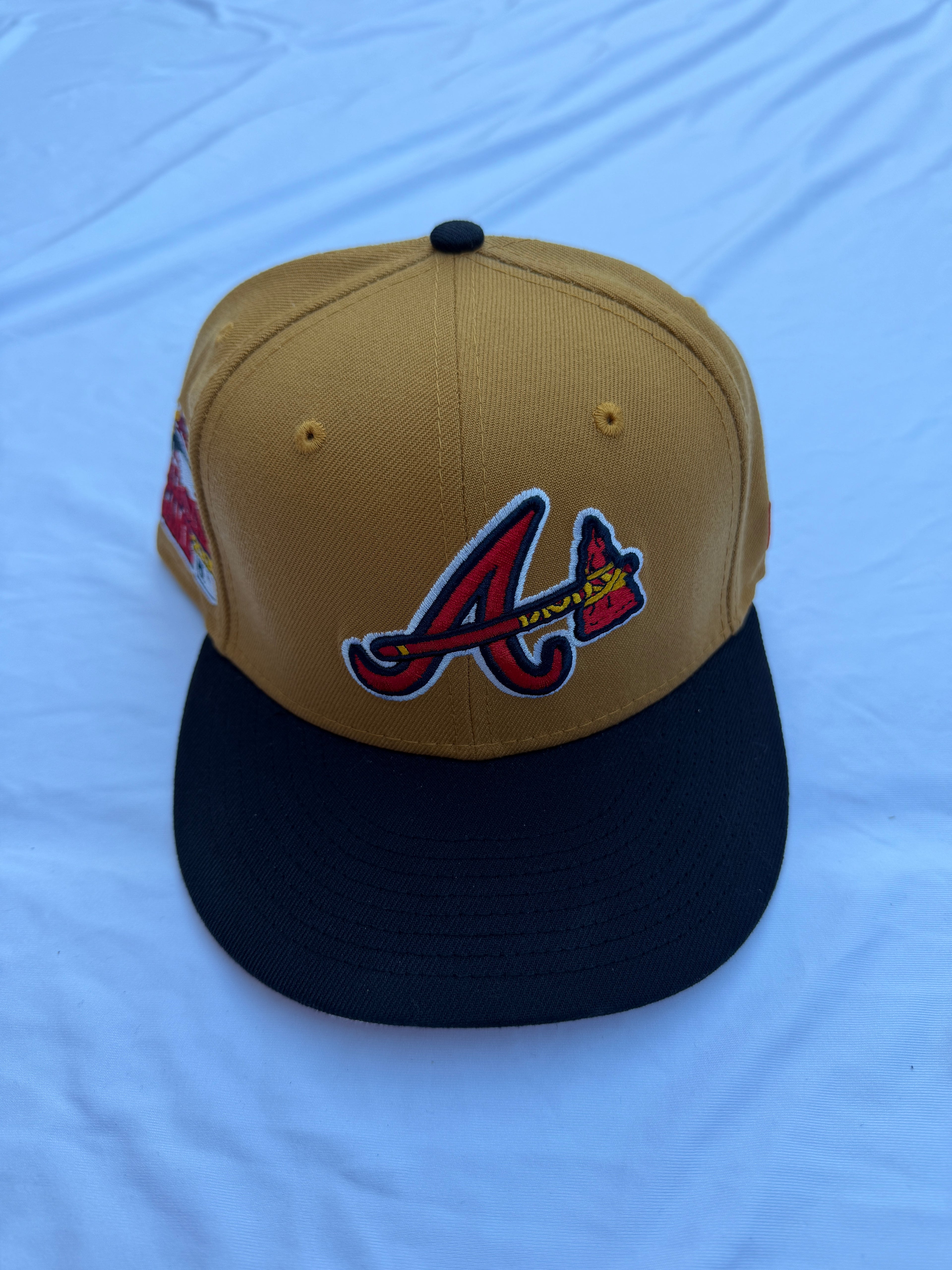 New Era Atlanta Braves 2000 MLB All-Star Game 59FIFTY Two Tone fitted hat preowned size 7 3/8
