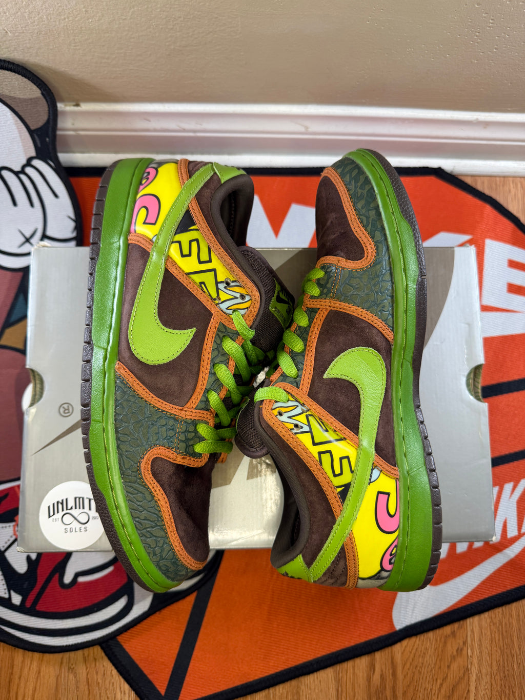 Side view of
Shoes