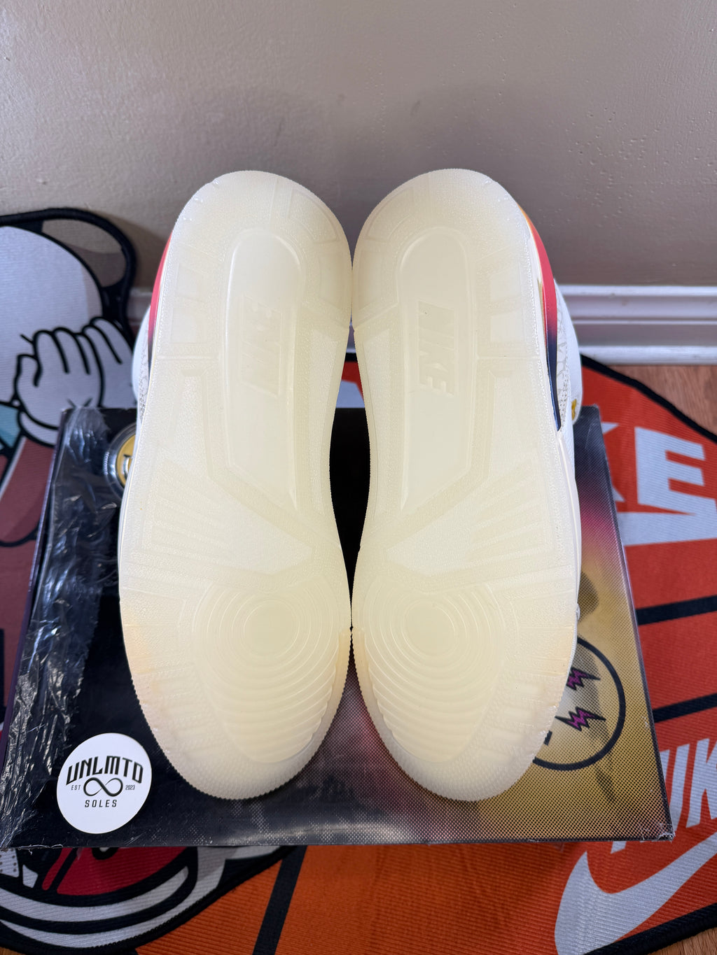 White/cream translucent bottoms 