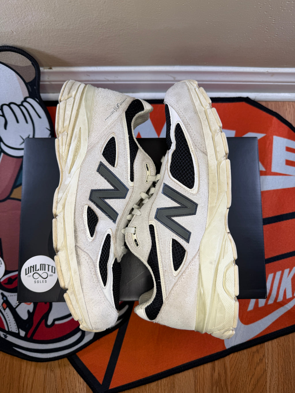 Side view of
Shoes