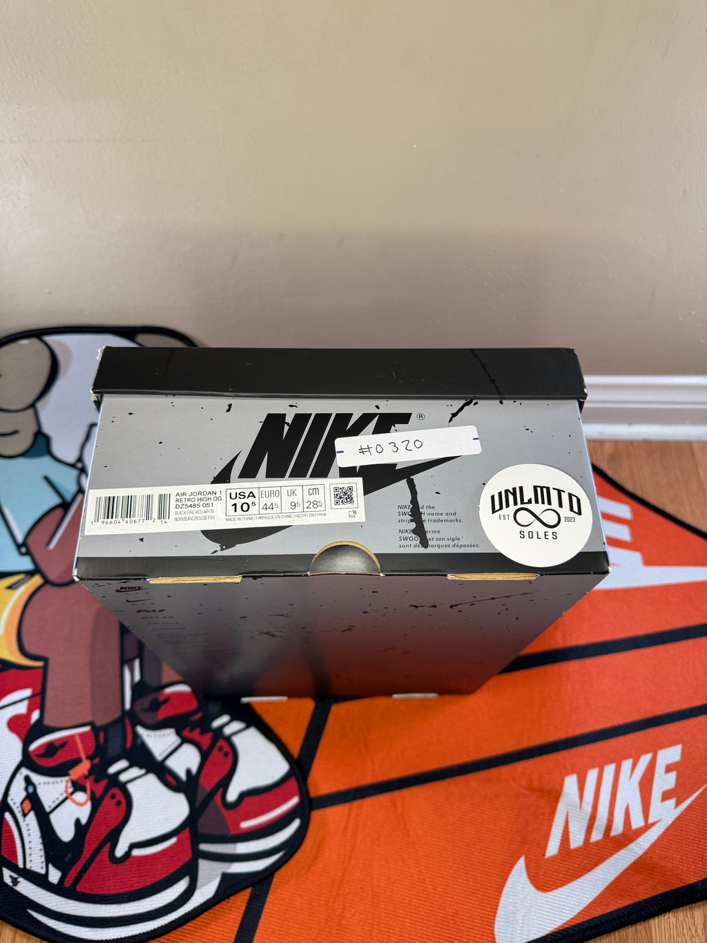 Jordan 1 Retro High OG Washed Black