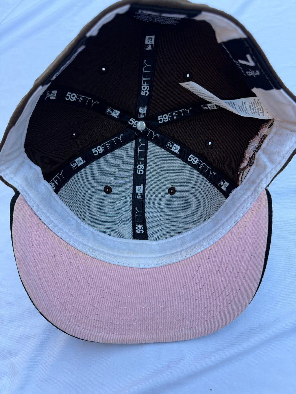 Inside view of cap 