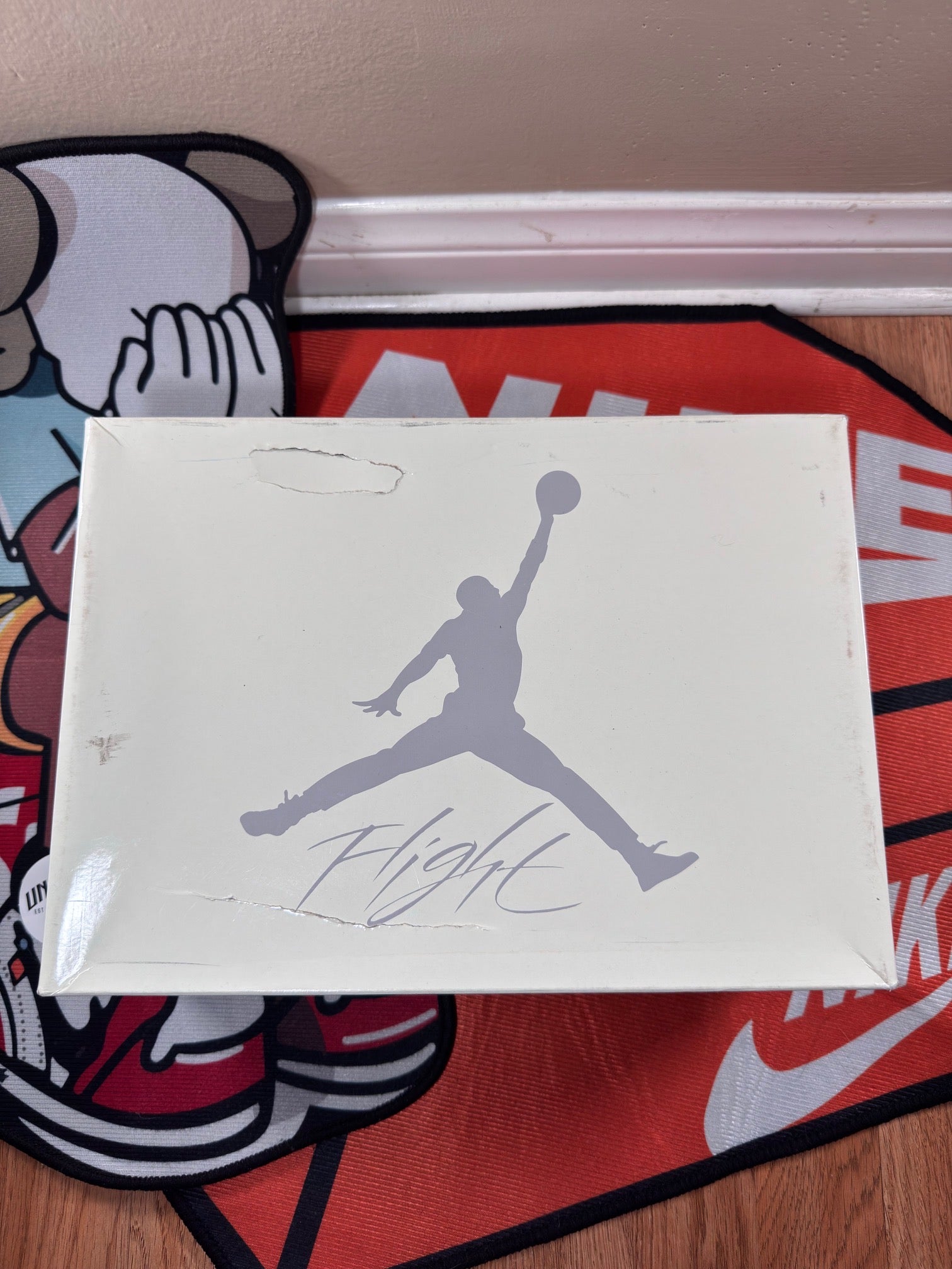 Slightly damaged box